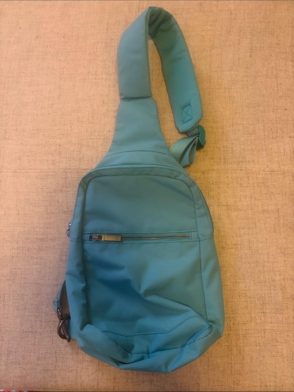 Teal Sling Crossbody Bag Casual Everyday